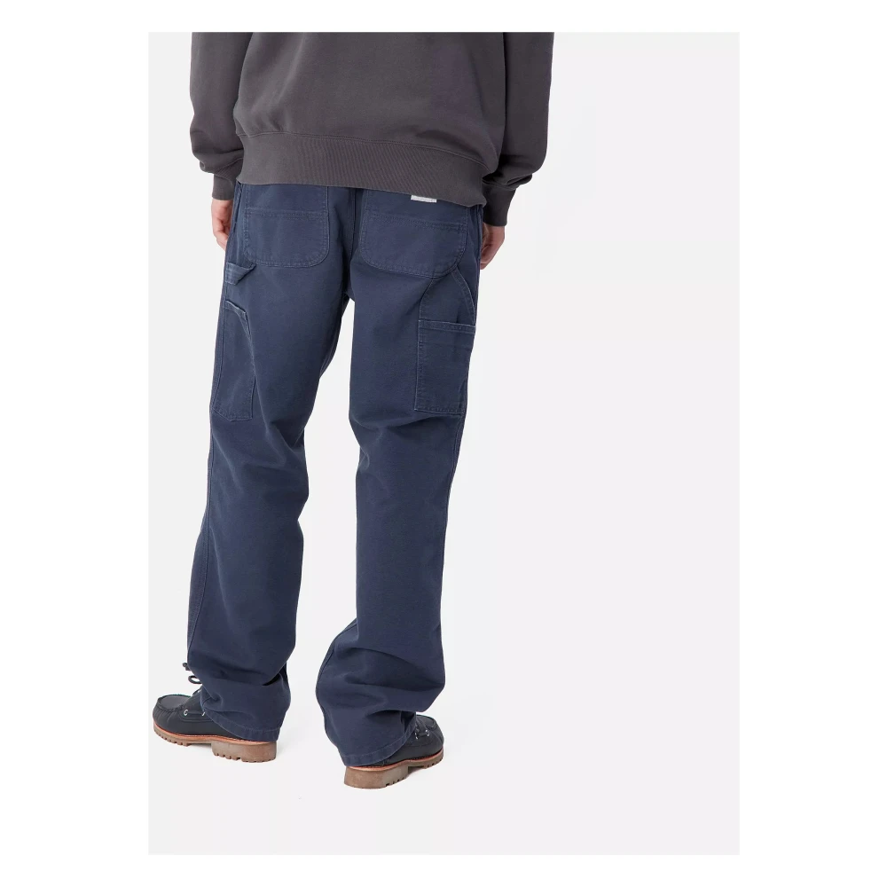 Carhartt WIP Relaxed Straight Fit Kniebroek Air Force Blue Heren