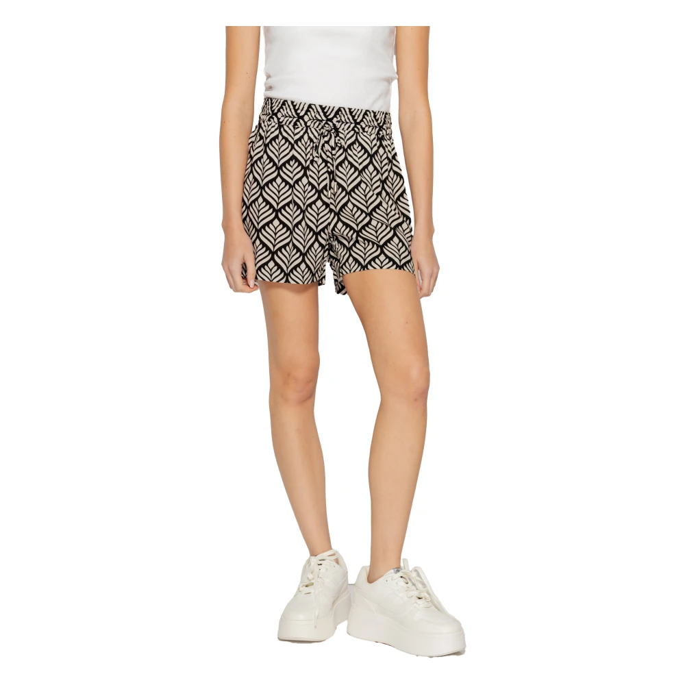 Jacqueline de Yong Ecovero Dames Life Shorts Lente Zomer Black Dames