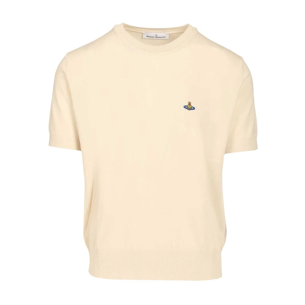 Vivienne Westwood Beige Alex Cotton Shirt - Male - Round-Neck Knitwear - Xl - Knitwear