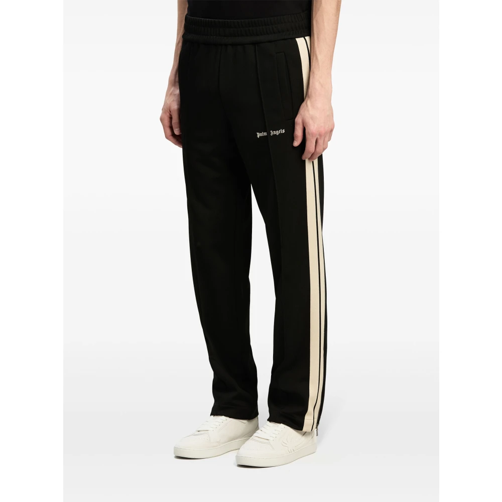 Palm Angels Zwarte Classic Logo Track Pants Black Heren