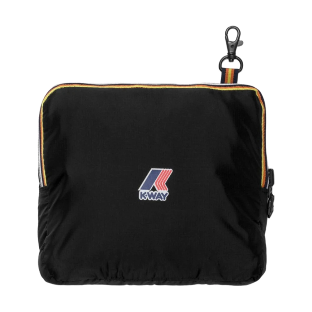 K-way Compact Waterdichte Nylon Reistas Black Heren