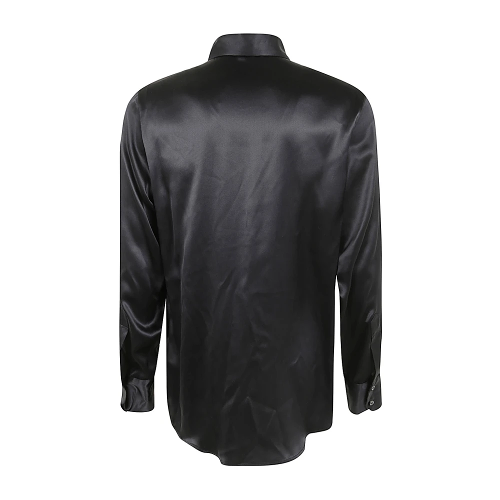 Dsquared2 Zwarte Shirt voor Mannen Black Heren