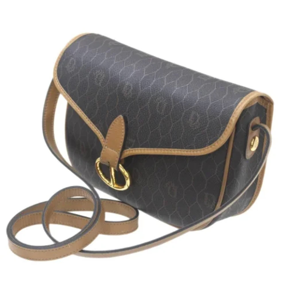 Dior Vintage Pre-owned Fabric dior-bags Brown Dames