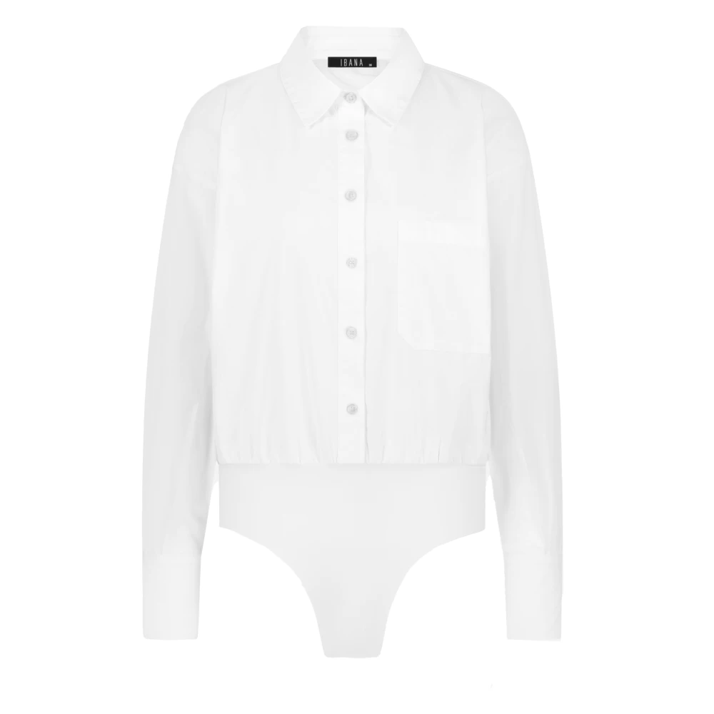 Ibana Teula Blouses Stijlvolle Collectie White Dames