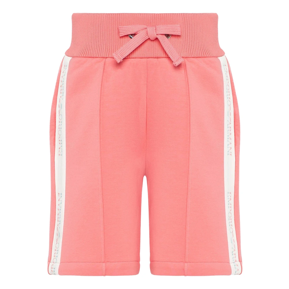 Emporio Armani Girls Pink Shorts Chic Look