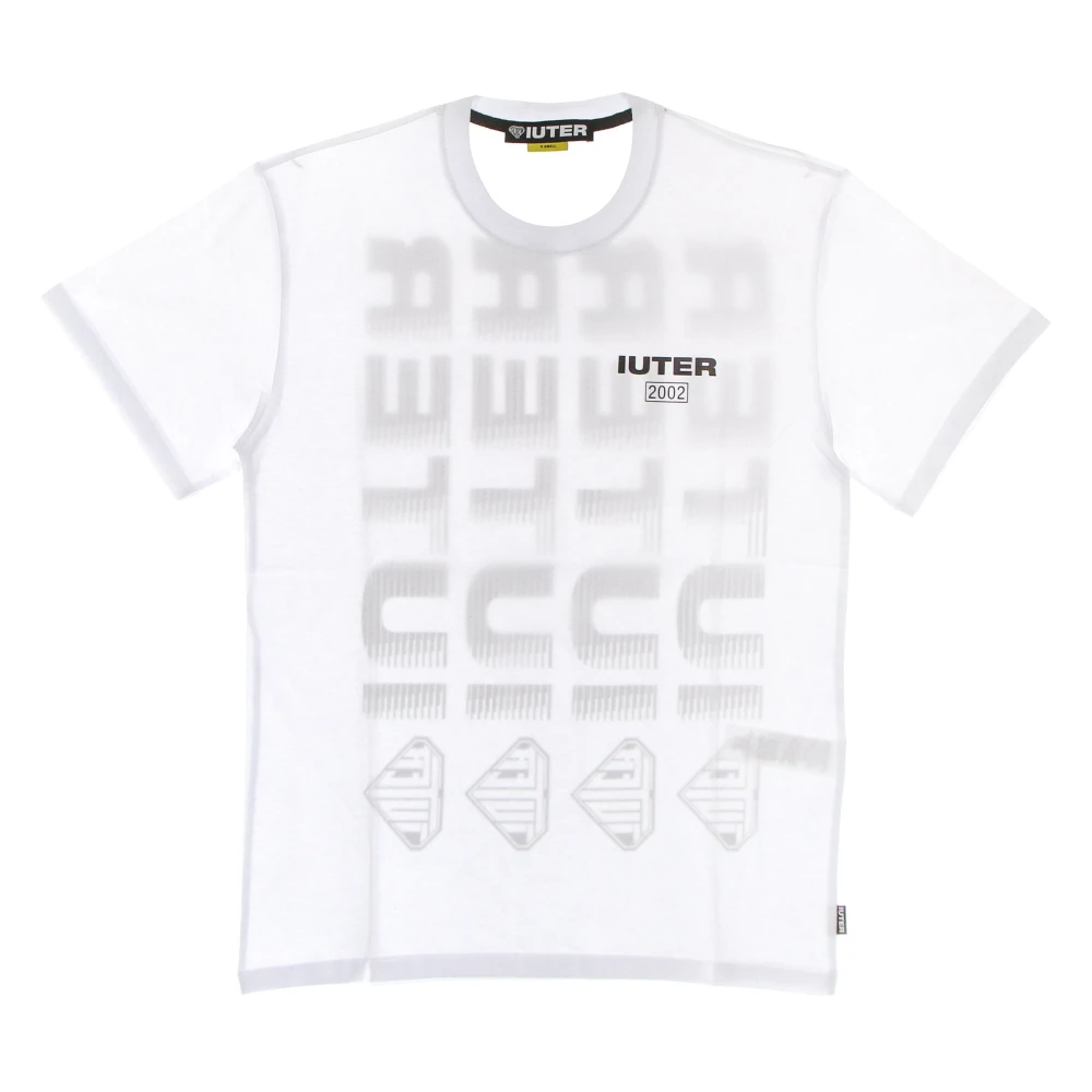 Iuter Snel Logo Tee Wit T-Shirt White Heren