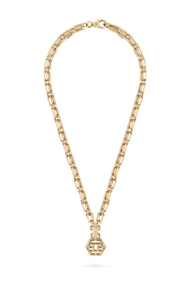 Halsband med länk