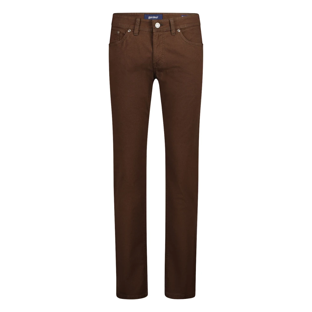 Gardeur Bruine Slim Fit Jeans Brown Heren