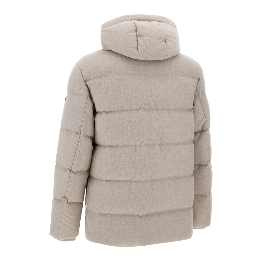 Duno Beige Jassen voor Vrouwen Beige Heren