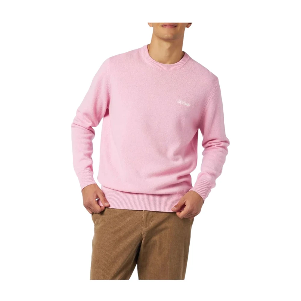 MC2 Saint Barth Heren Crew Neck Sweater Blend Regent Pink Heren