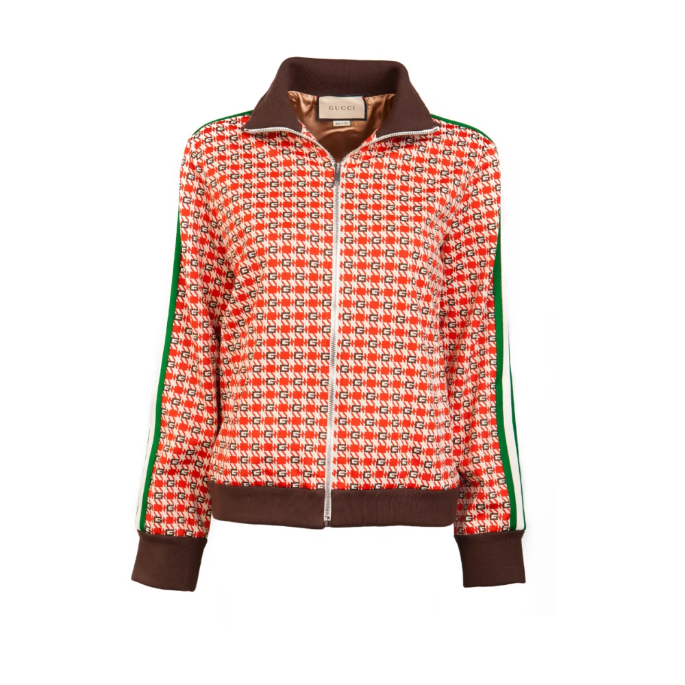 Gucci Sweatshirt met Rits Red Dames