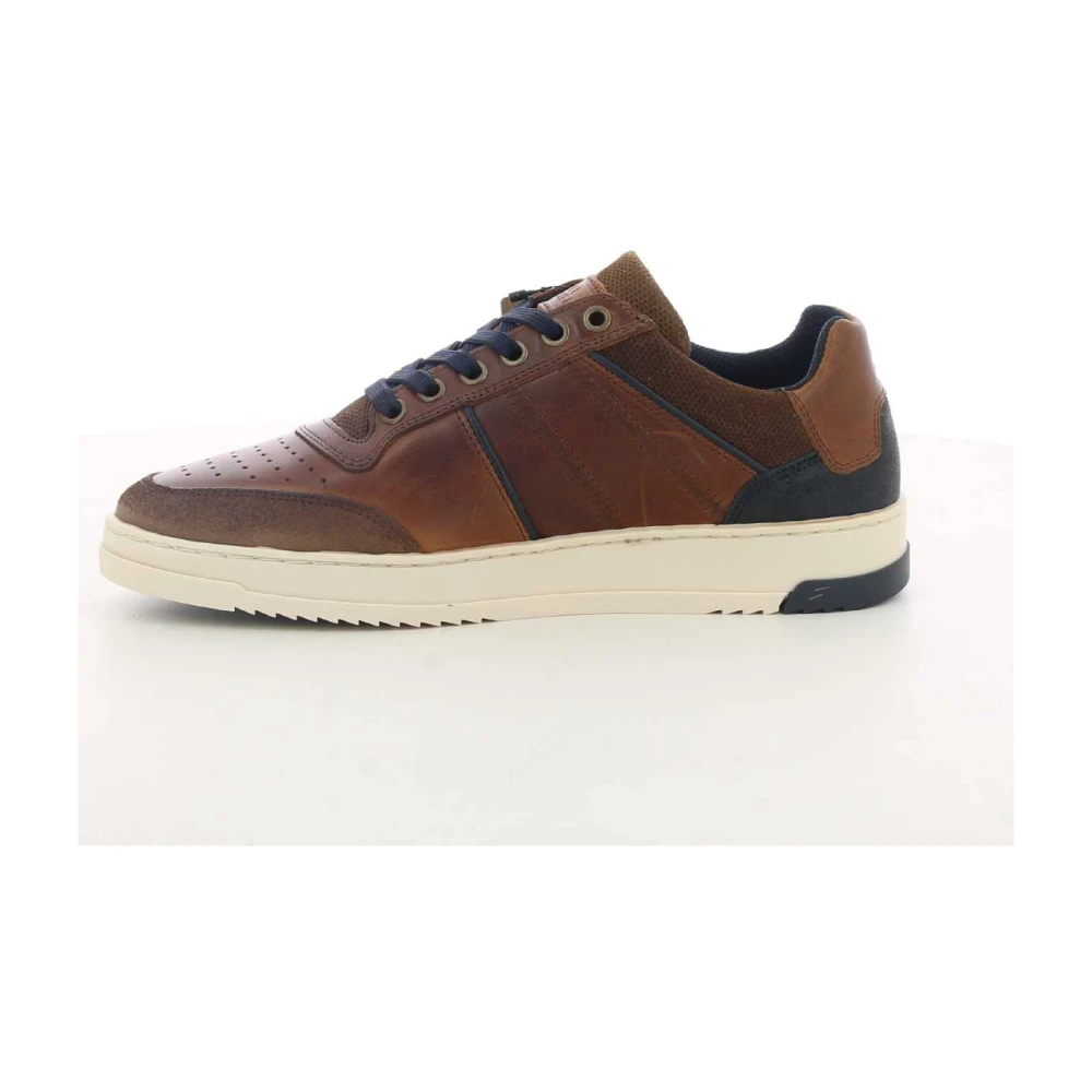 Bullboxer Cognac Herensneakers Upgrade Brown Heren