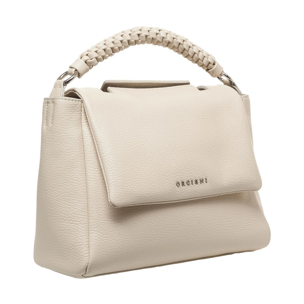 Orciani Beige Leren Handtas Sveva Beige Dames
