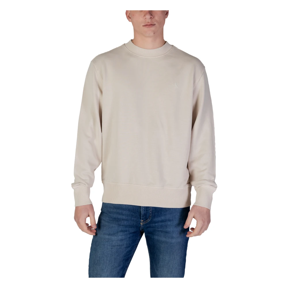 Calvin Klein Jeans Lente Zomer Sweatshirt Beige Heren