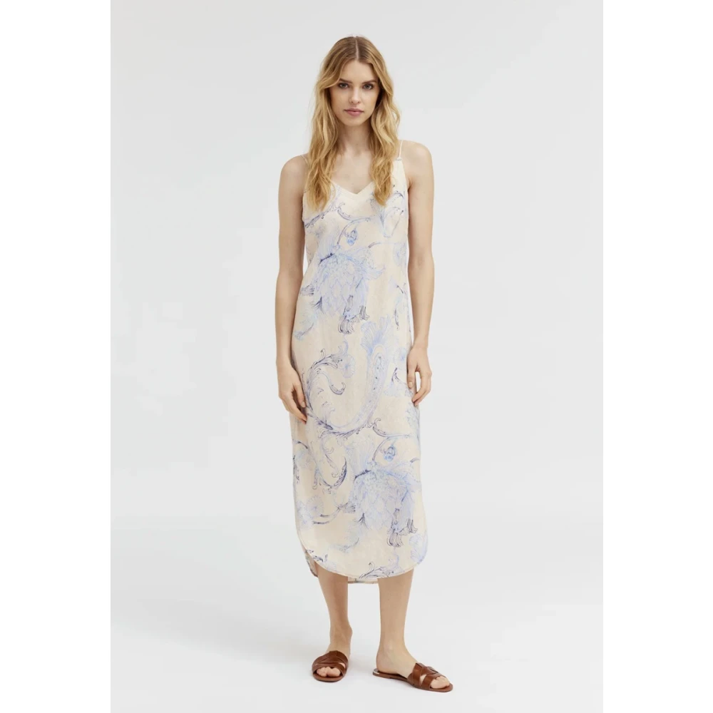 Gustav Beige Jurk Multicolor Dames