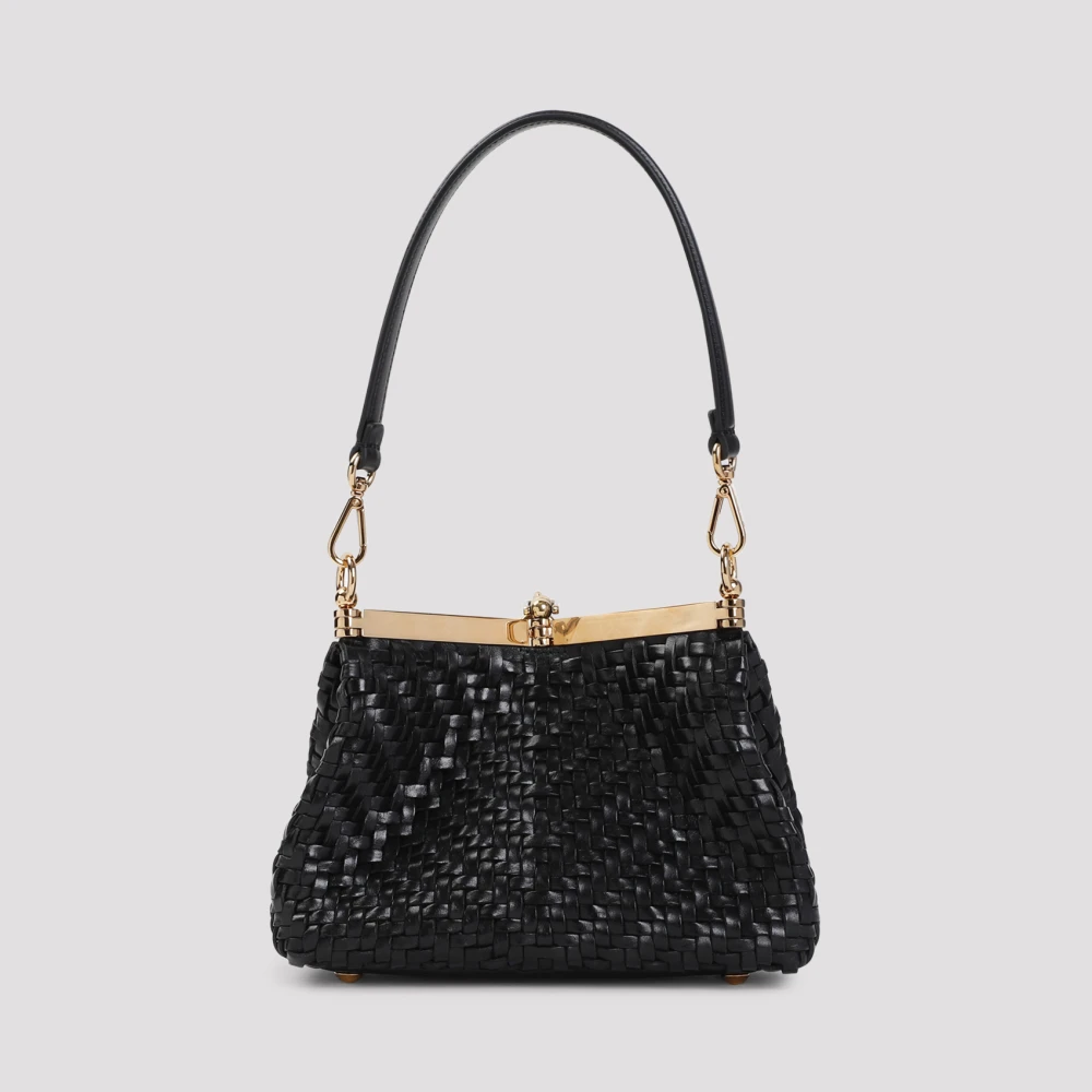 ETRO Zwarte handtas voor vrouwen Aw24 Black Dames
