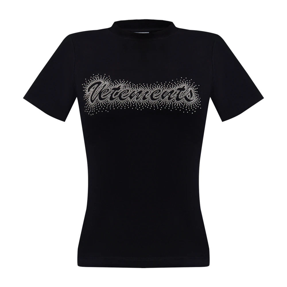 Vetements T-shirt met logo Black Dames
