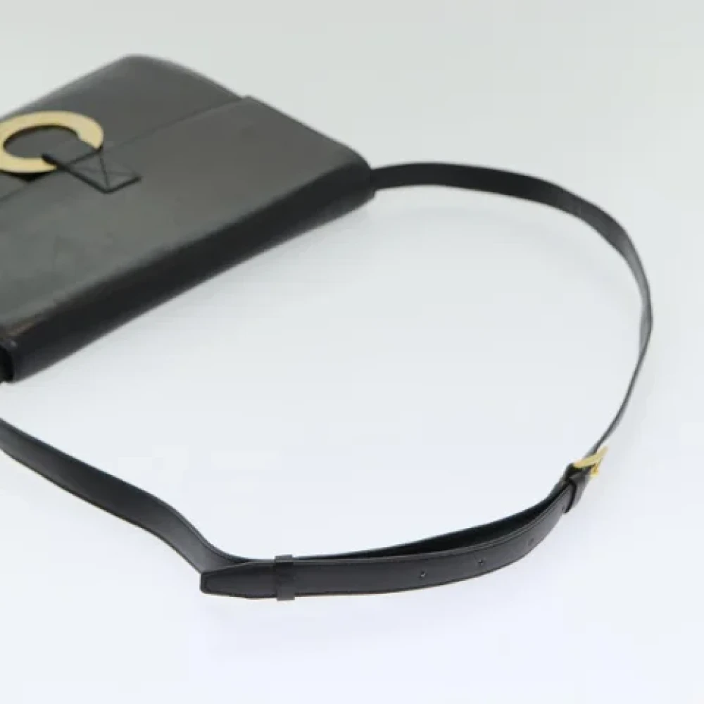 Celine Vintage Pre-owned Leather celine-bags Black Dames