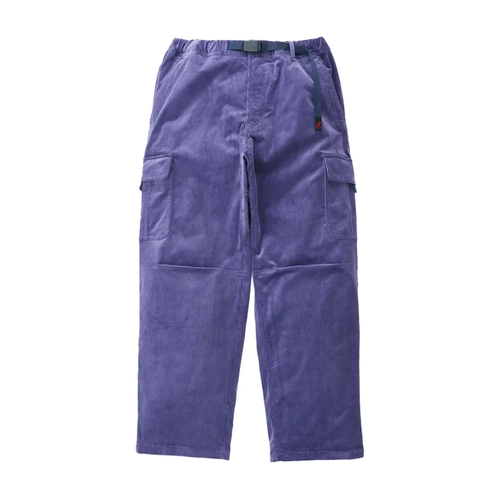 Gramicci Straight Trousers Purple Heren