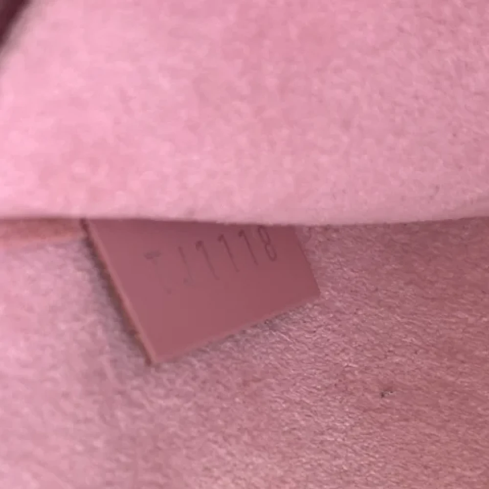 Louis Vuitton Vintage Pre-owned Leather clutches Pink Dames