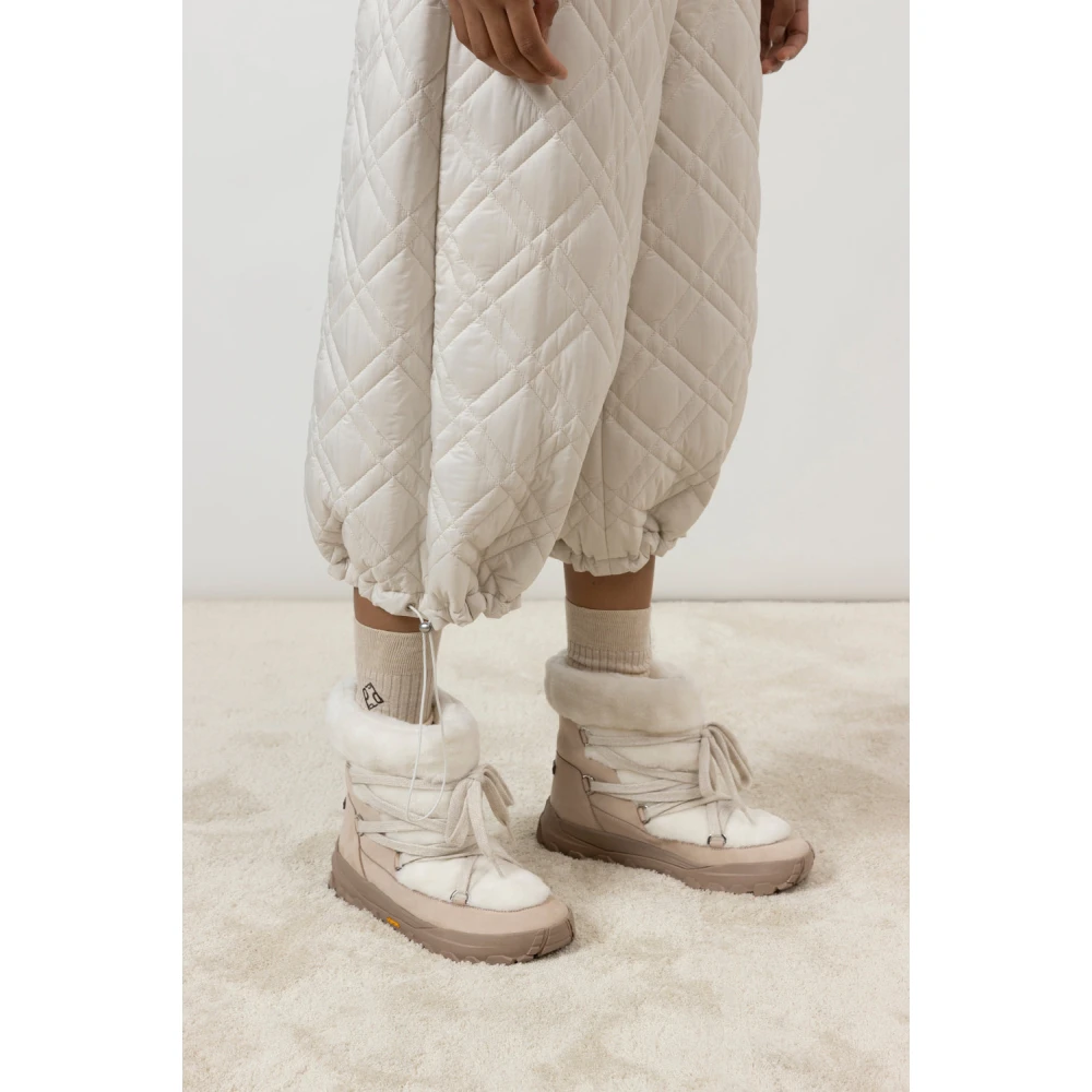 PESERICO Gewatteerde drupbestendige broek Beige Dames