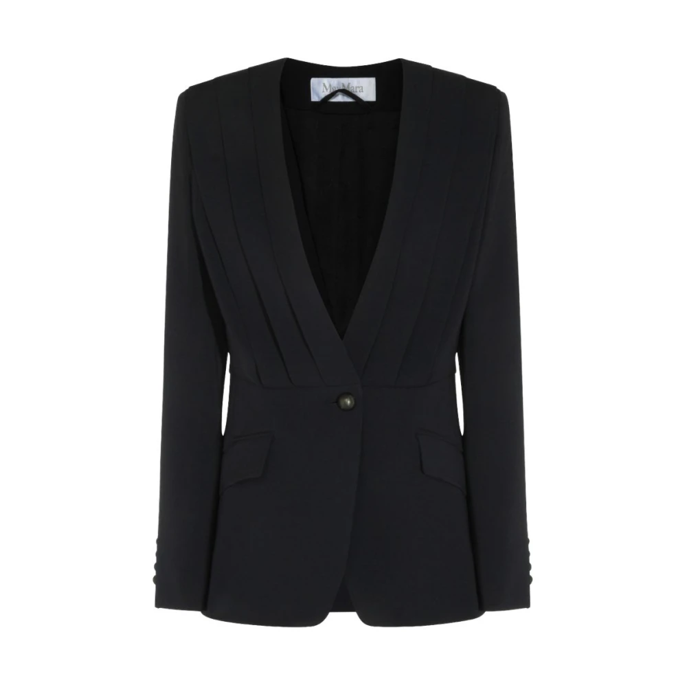 Max Mara Jackets - Female - Blazers - Blue - L - Jackets