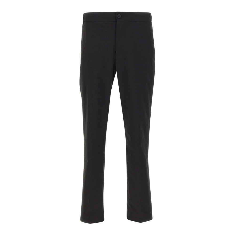 Hugo Black Speedflex Trousers - Male - Slim-Fit Trousers - M - Trousers