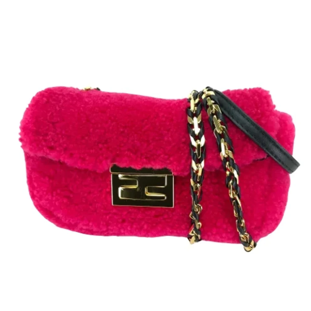 Fendi Vintage Pre-owned Fur fendi-bags Pink Dames