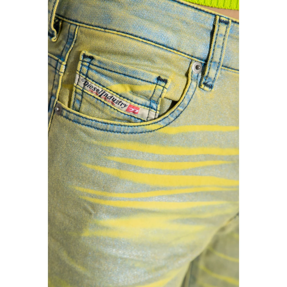 Diesel 1989 D-Mine-S slim fit jeans Yellow Dames