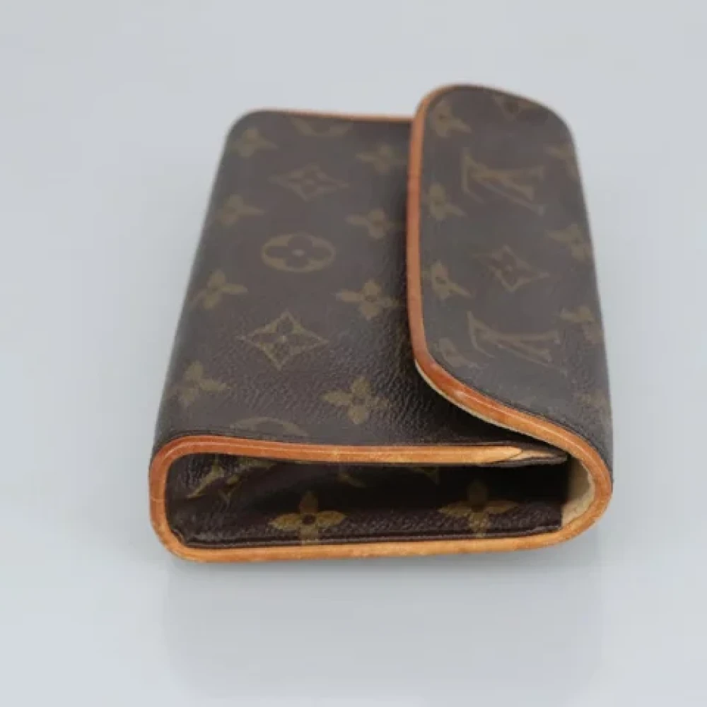 Louis Vuitton Vintage Pre-owned Canvas crossbody-bags Brown Dames