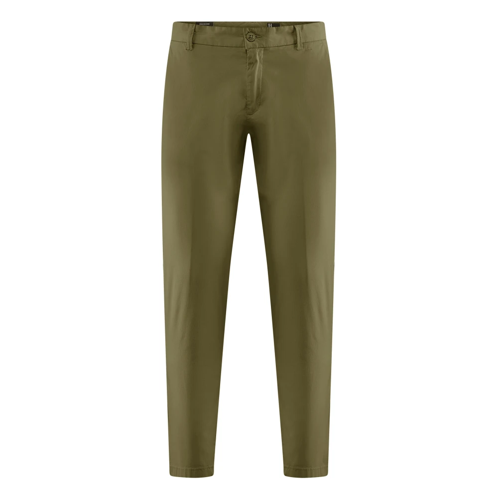 Bomboogie Men's Green Chino Slim - Chinos - W31 - Trousers