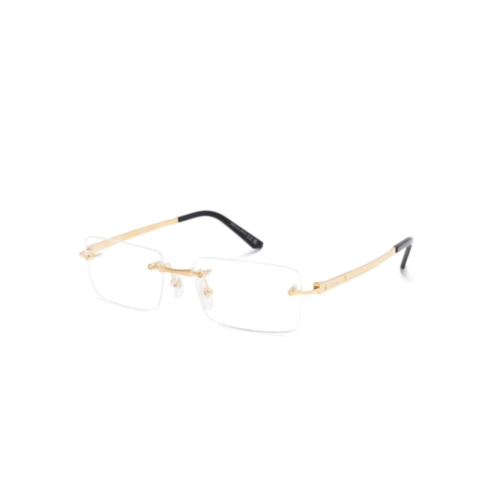 Cartier Men's Yellow Glasses, 55 Mm, Ct0511o 001 Optical Frame