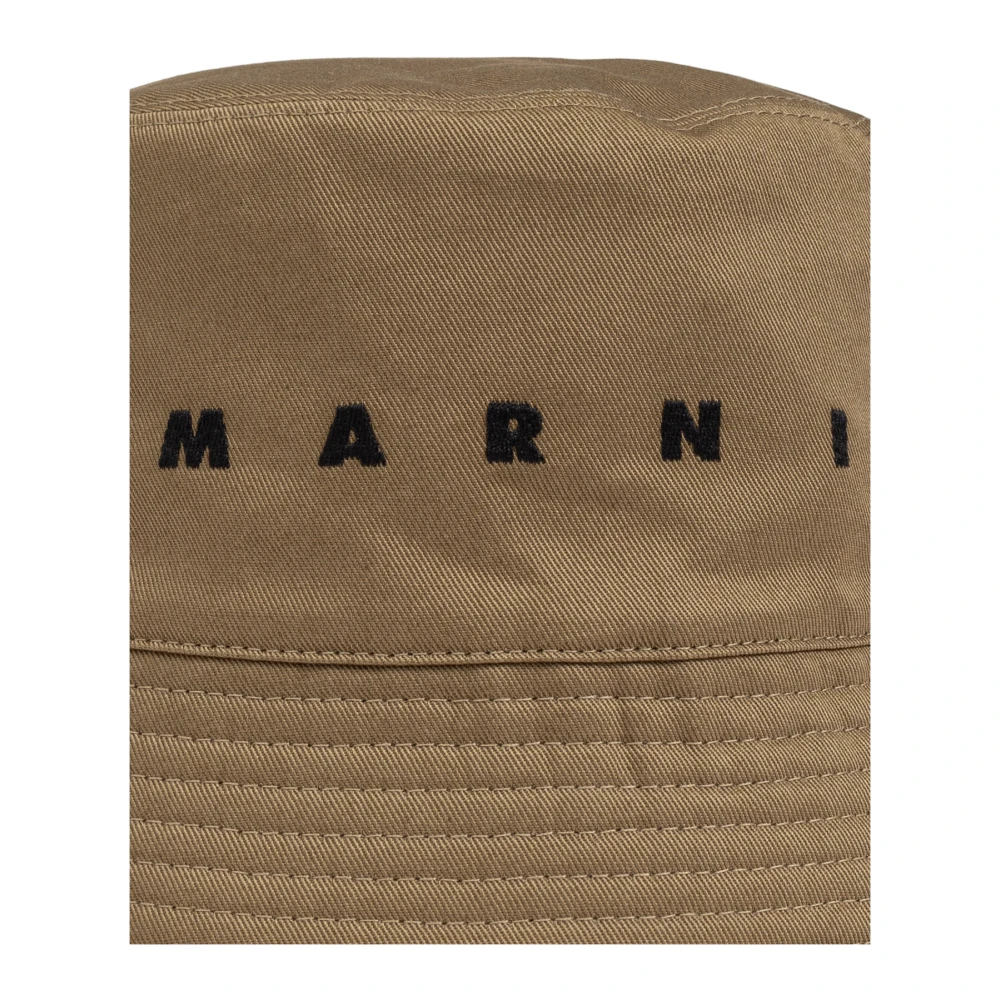 Marni Hoed met logo Green Heren
