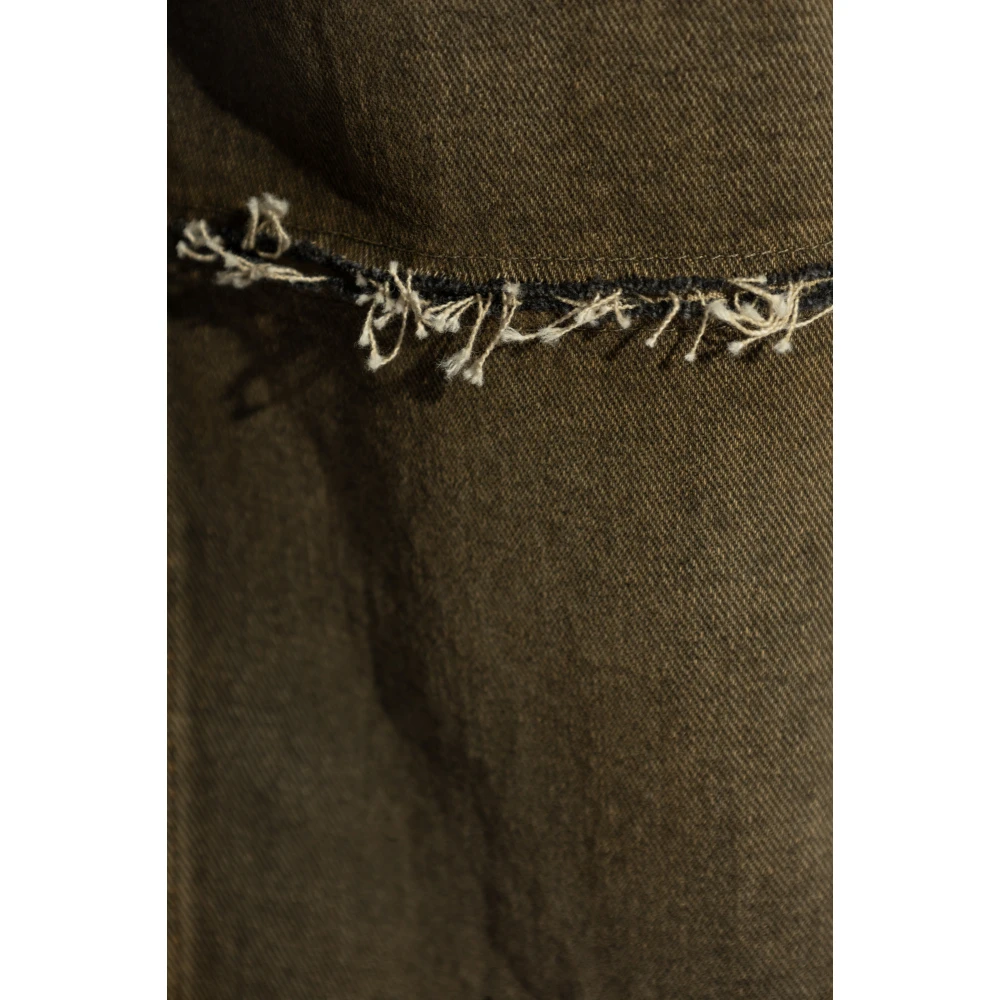 MM6 Maison Margiela Jeans met vintage-effect Brown Heren
