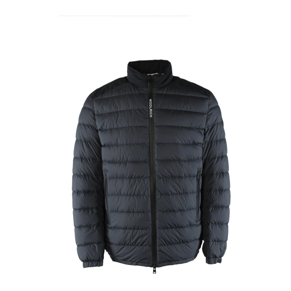 Woolrich Blauwe Polyester Jas voor Heren Blue Heren