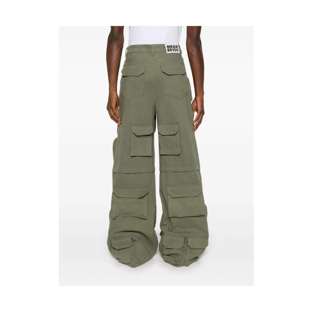 Who Decides War Rave Cargo Olive Broek Green Heren