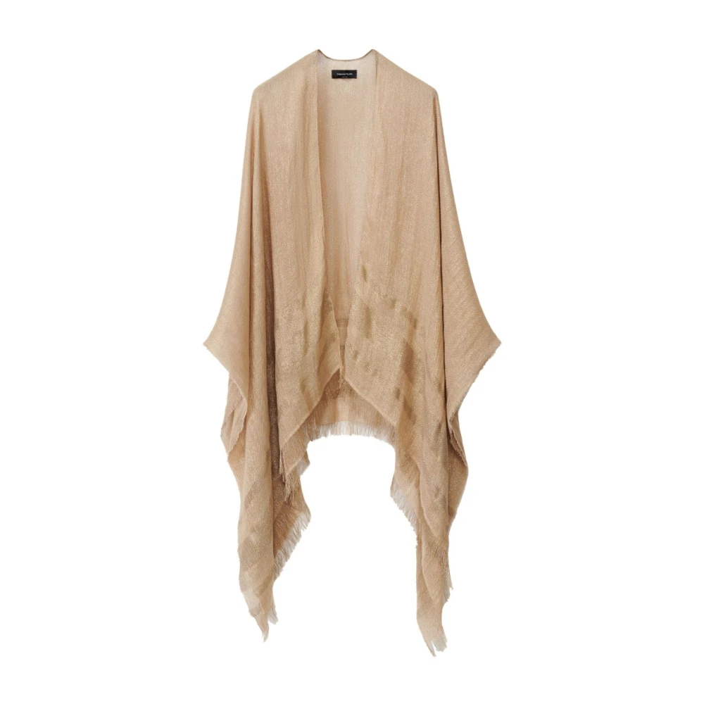 Fabiana Filippi Beige Jassen voor Vrouwen Beige Dames