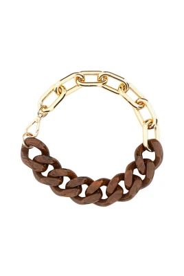 Tjock länkkedja Halsband