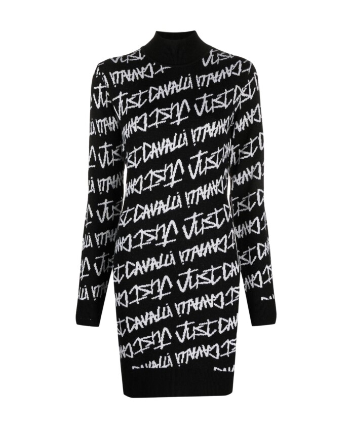 just-cavalli-dresses-black