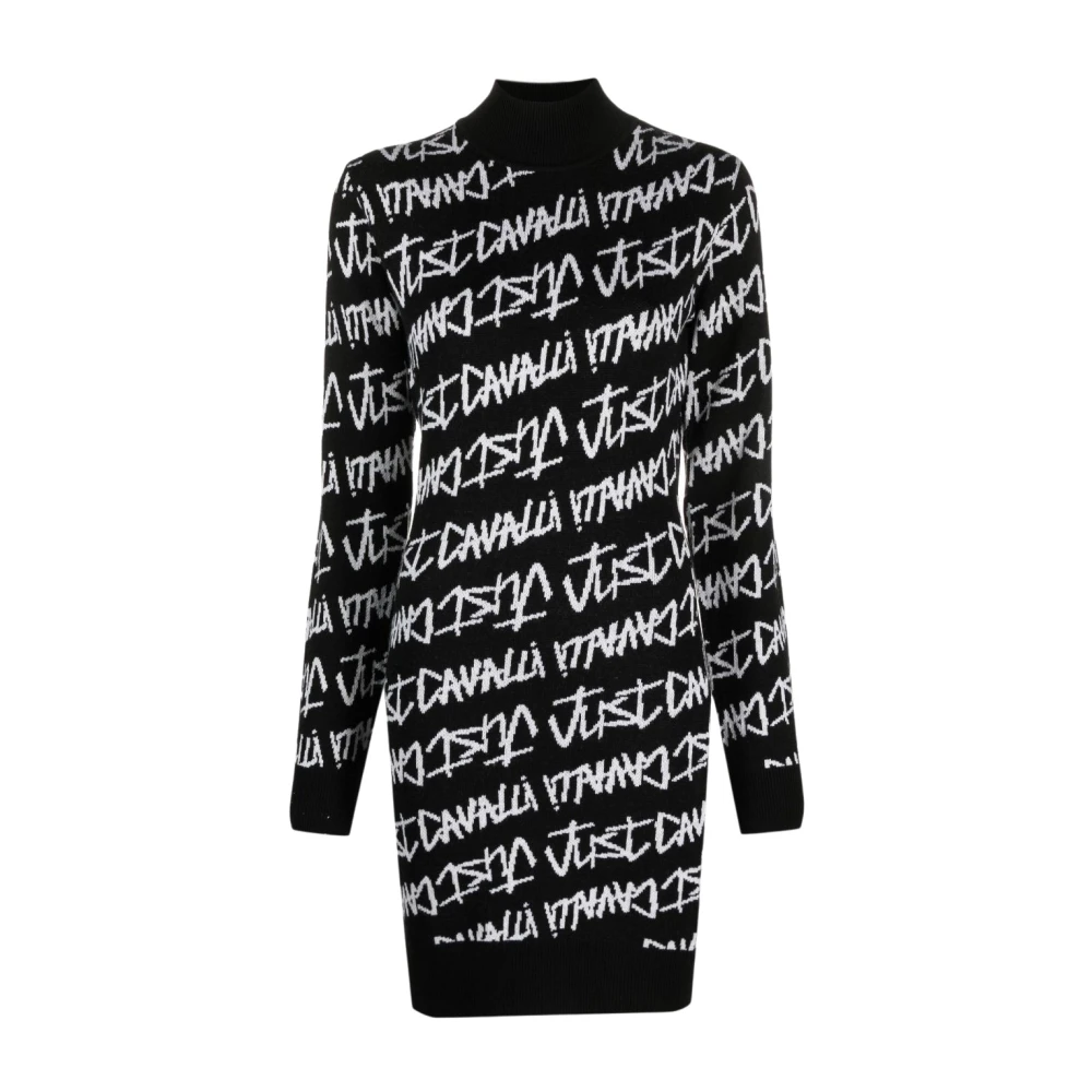 Just Cavalli Women's Black Short Dresses, Xs, Dresses