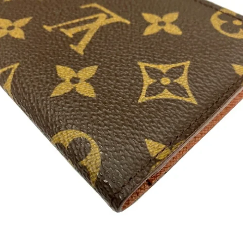 Louis Vuitton Vintage Pre-owned Canvas wallets Brown Dames