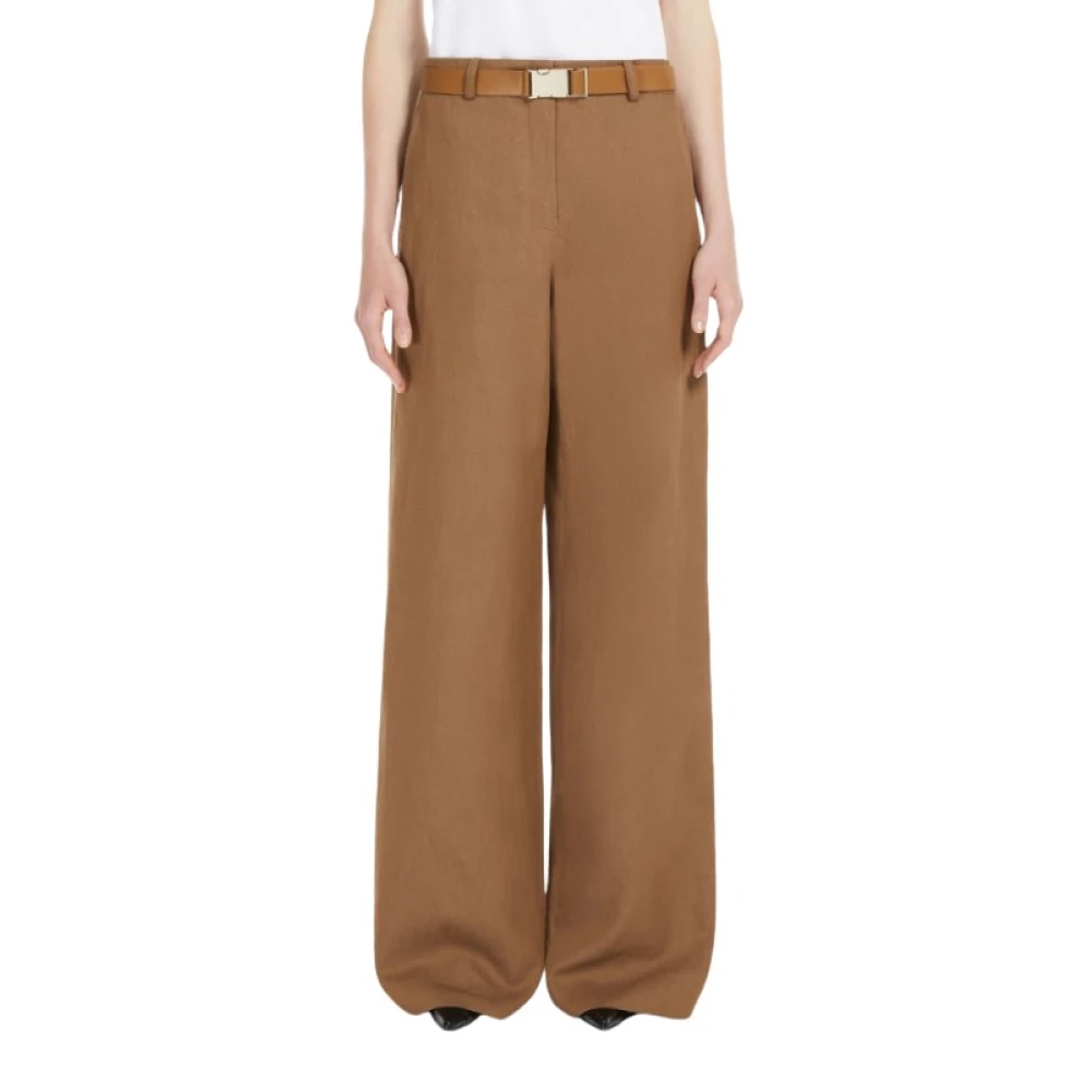Trousers > Wide Trousers - - Max Mara - Modalova
