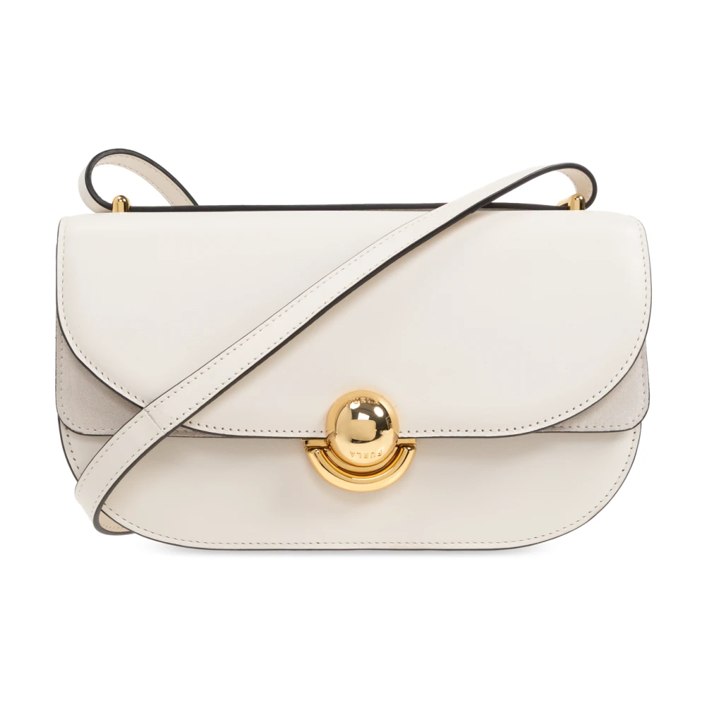 Furla Women's Beige Shoulder Bag Sfera Small