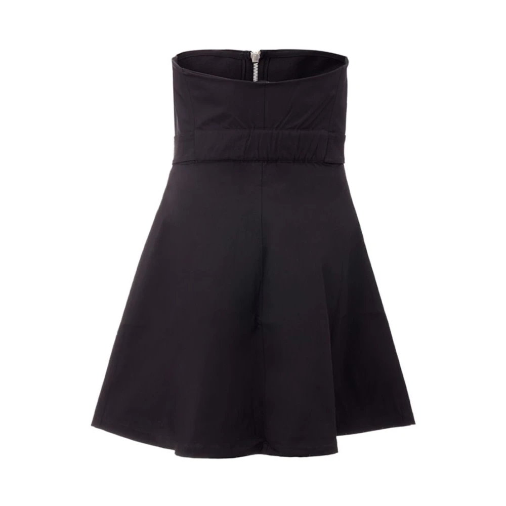 Bottega Veneta Zwart Polyamide Jurk Black Dames