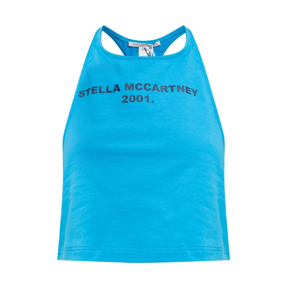 Stella Mccartney Women's Blue Tank Top - Sleeveless Tops - S - Tops