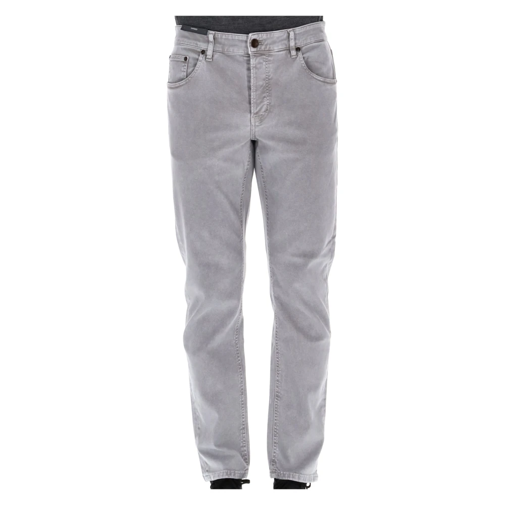 PT Torino Lichtgrijs Denim Tapered Fit Kleding Gray Heren