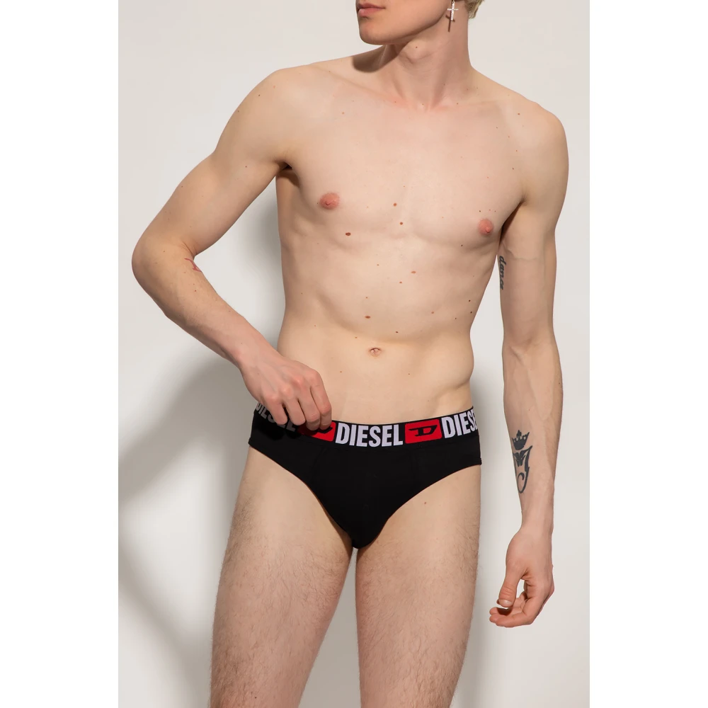 Diesel Merkonderbroeken 3-pack Multicolor Heren