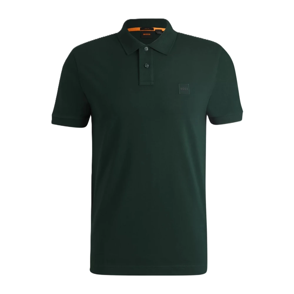 Hugo Boss Oranje Slim-Fit Poloshirt Green Heren