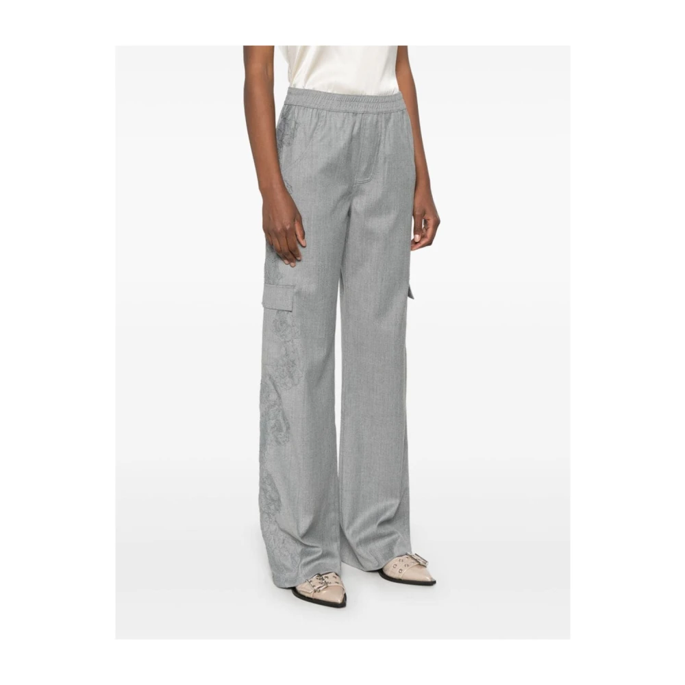 Ermanno Scervino Cargo Broek Gray Dames