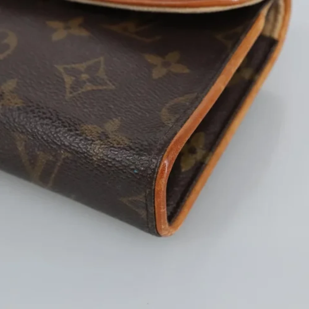 Louis Vuitton Vintage Pre-owned Canvas crossbody-bags Brown Dames